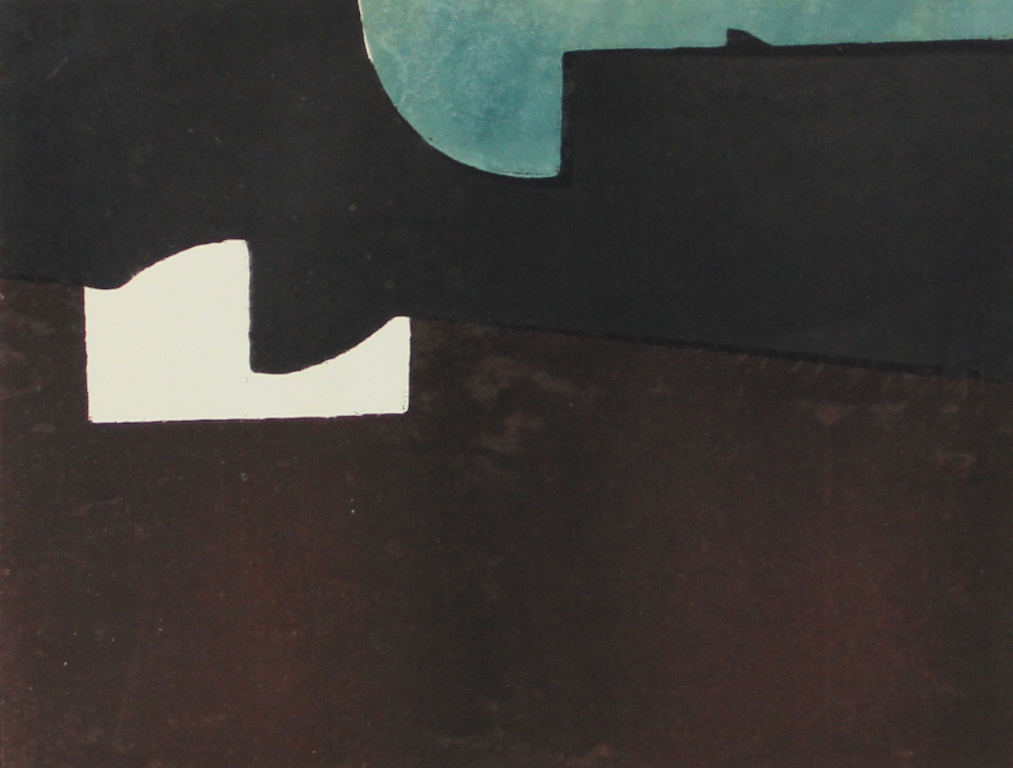 tableau Sans titre Collignon Georges moderne abstrait estampe papier 2ime moiti 20e sicle