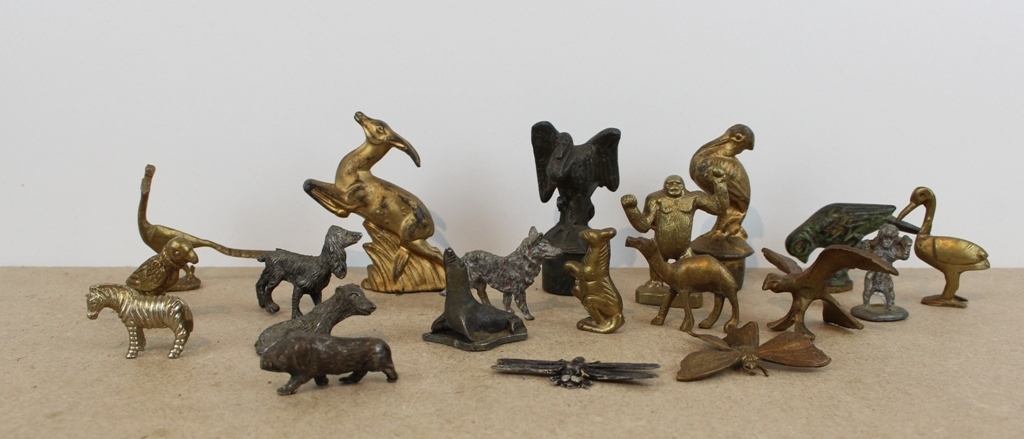 sculpture Lot d'animaux (mtaux divers)   animaux    