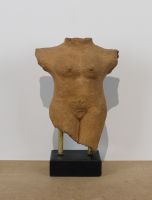 sculpture Buste de femme Soille Frédéric   terre cuite  2ième moitié 20e siècle