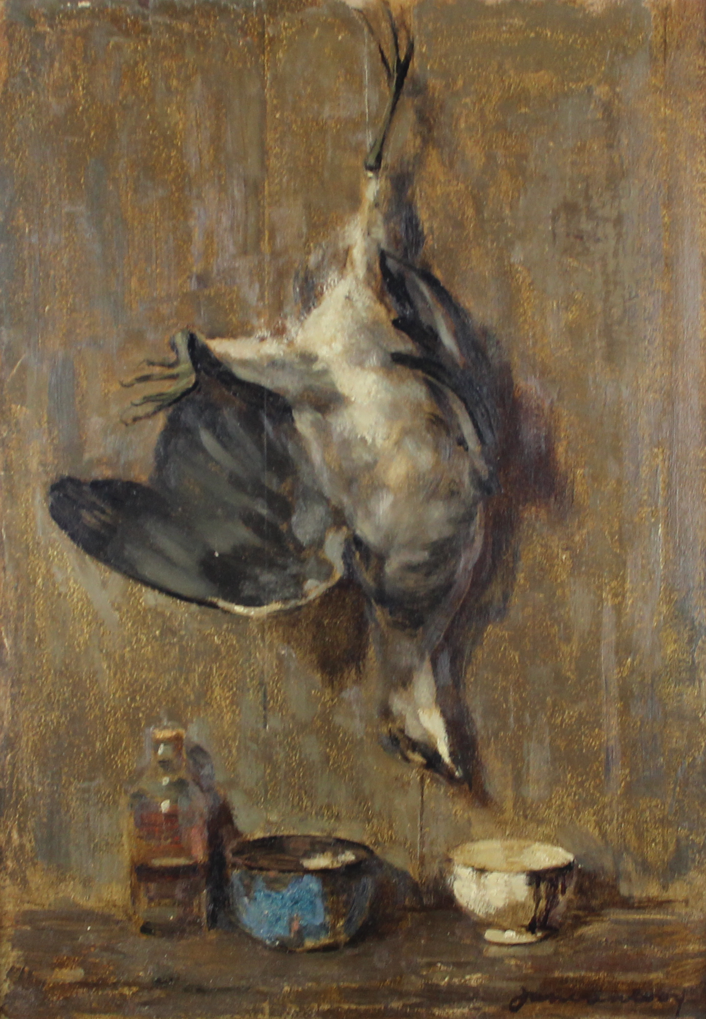 tableau Nature morte Van Looy Jan animaux,nature morte  huile panneau 1ère moitié 20e siècle