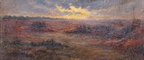 tableau Paysage de campine Van Doren Emile paysage  huile toile 1ère moitié 20e siècle