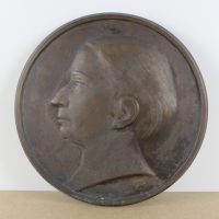 sculpture Le portrait Demeyer Richard portrait  bronze  1ère moitié 20e siècle