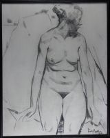 tableau Femme nue Rottie Pieter nu,personnage impressionnisme huile toile 1re moiti 20e sicle