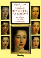 livre Comment restaurer vos tableaux       