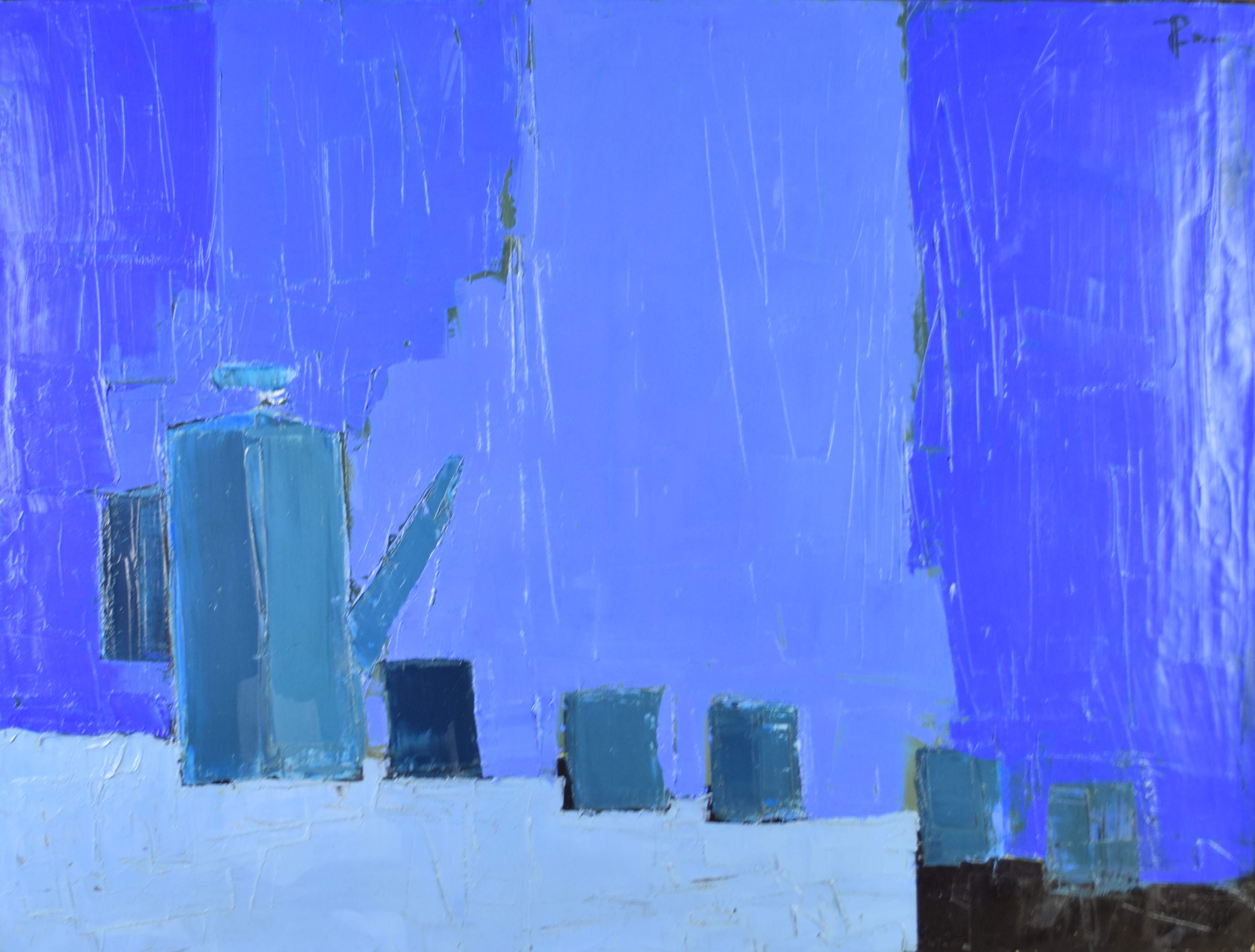 tableau Le service à café  Peeters Jean-Pierre nature morte,moderne  huile toile 2ième moitié 20e siècle