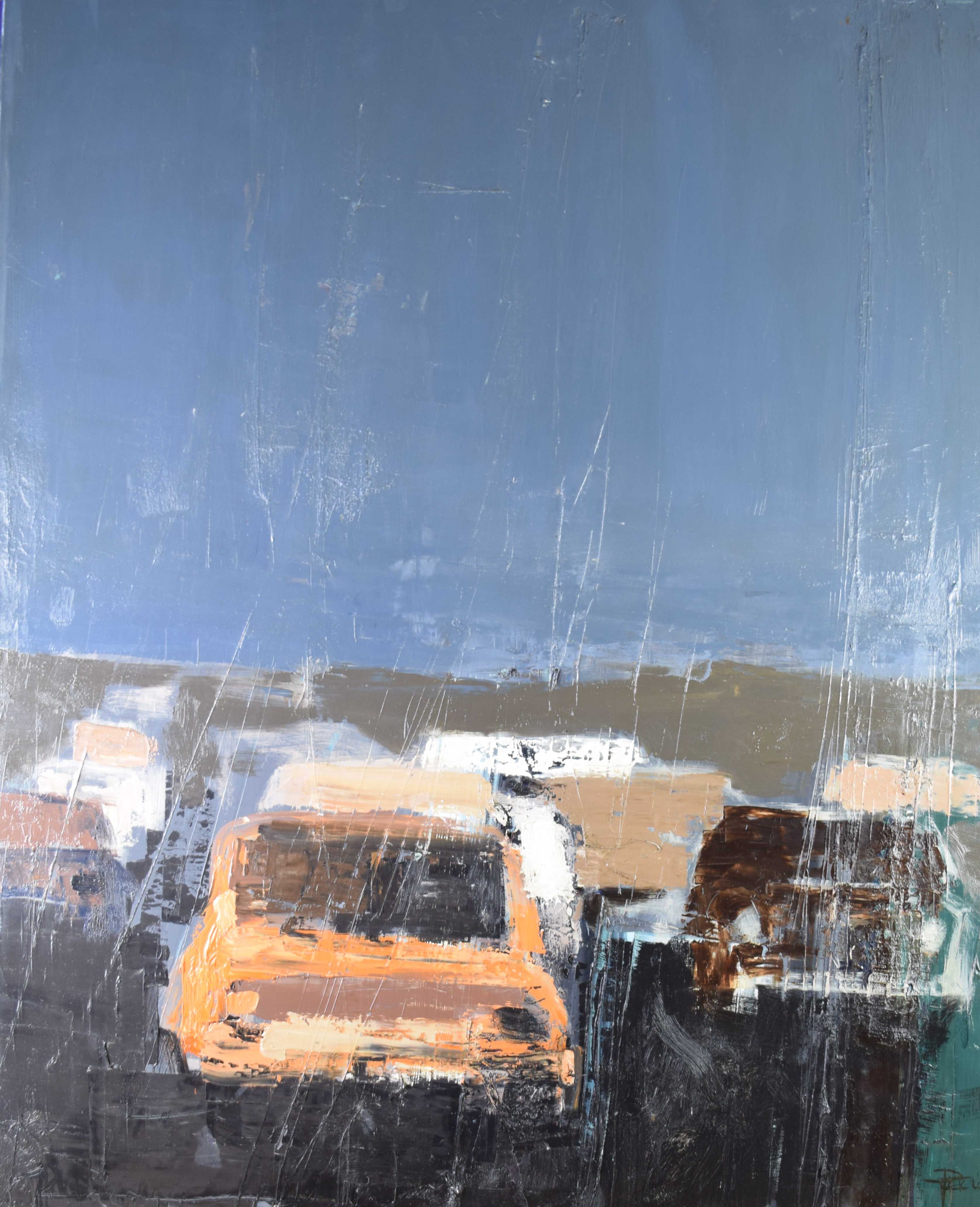 tableau Mobilité Peeters Jean-Pierre mode,moderne  huile toile 2ième moitié 20e siècle