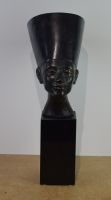 tableau Buste de Nefertiti   portrait  bronze  1ère moitié 20e siècle
