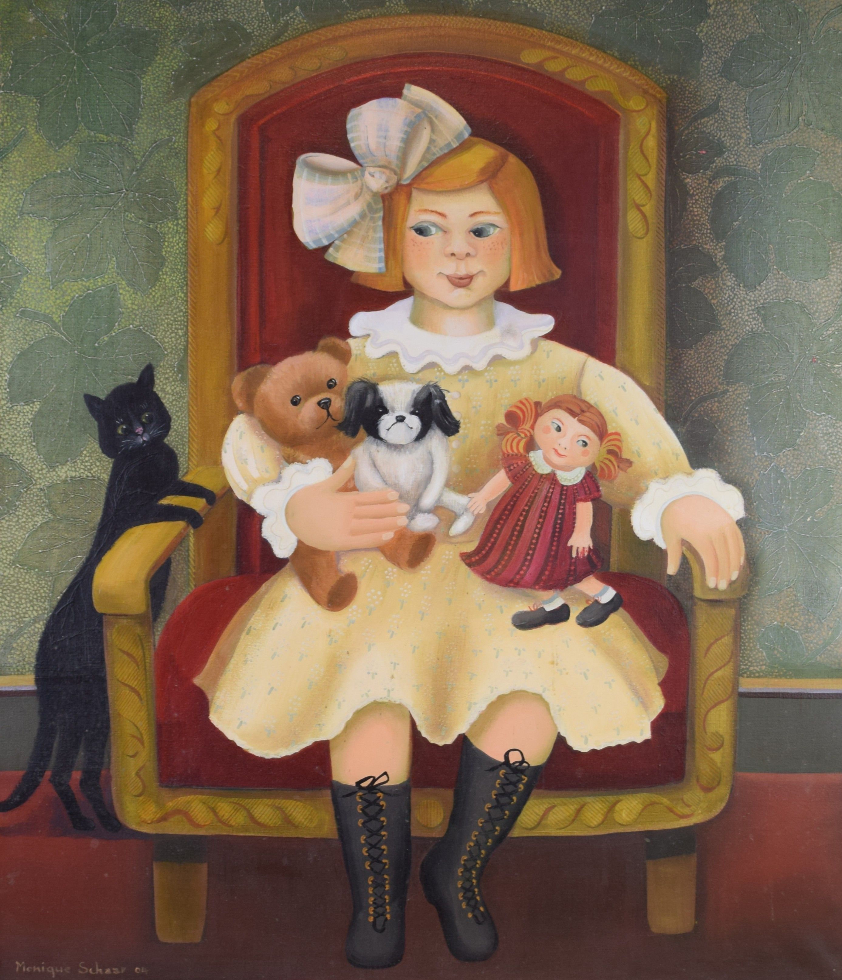 tableau La fille du modèle 