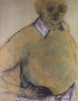 tableau La femme du militaire Sawincka Krystyna personnage  mixte papier 2ième moitié 20e siècle