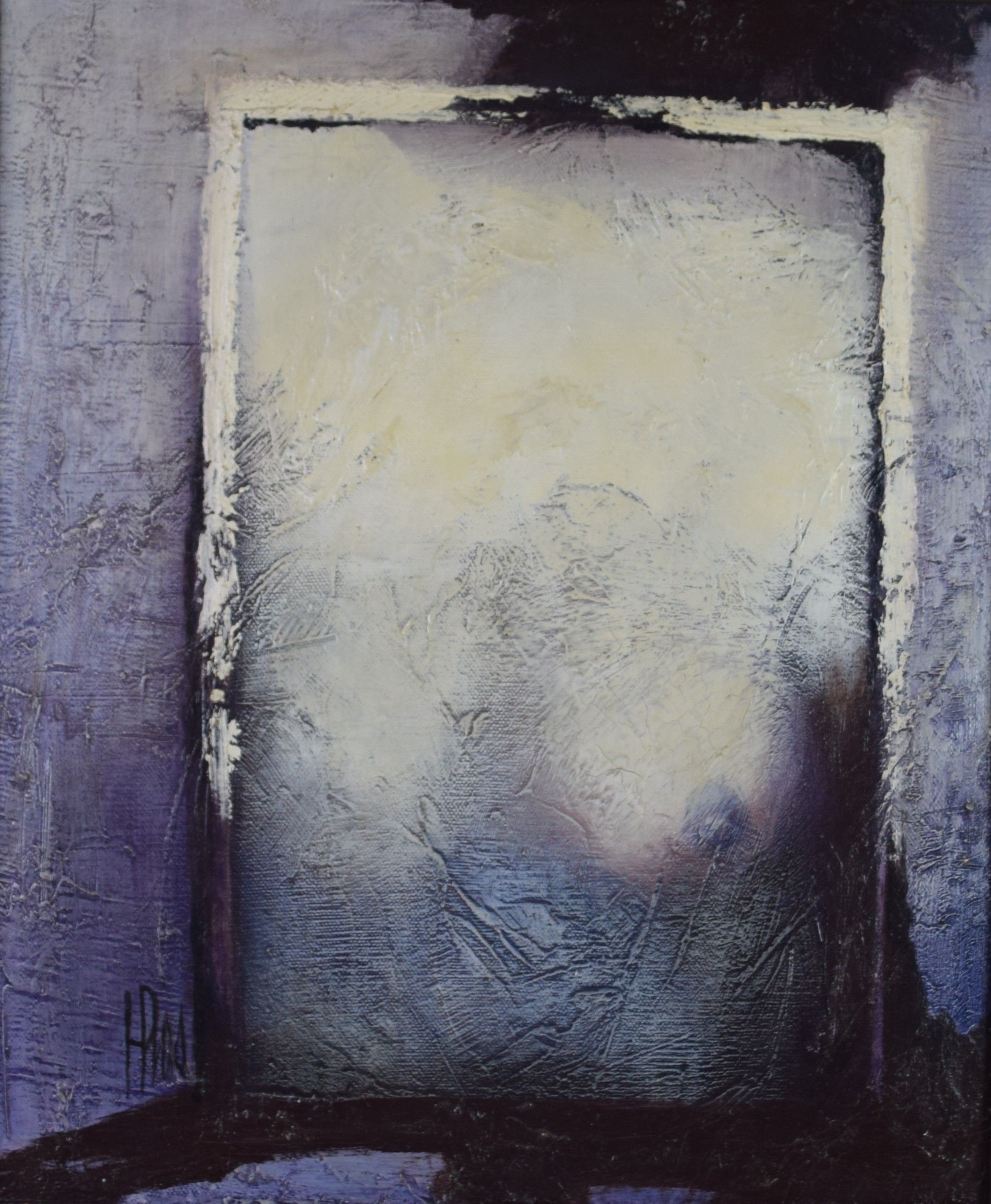 tableau Seins Plas Henri nu,moderne  huile toile 2ième moitié 20e siècle