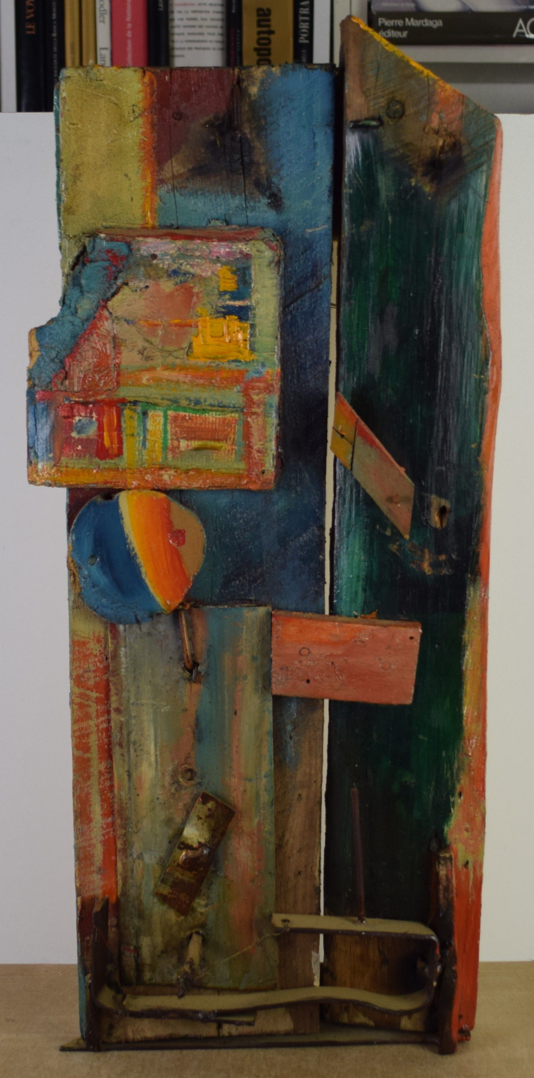 sculpture Art Abstrait    mode,moderne  mixte bois 2ième moitié 20e siècle