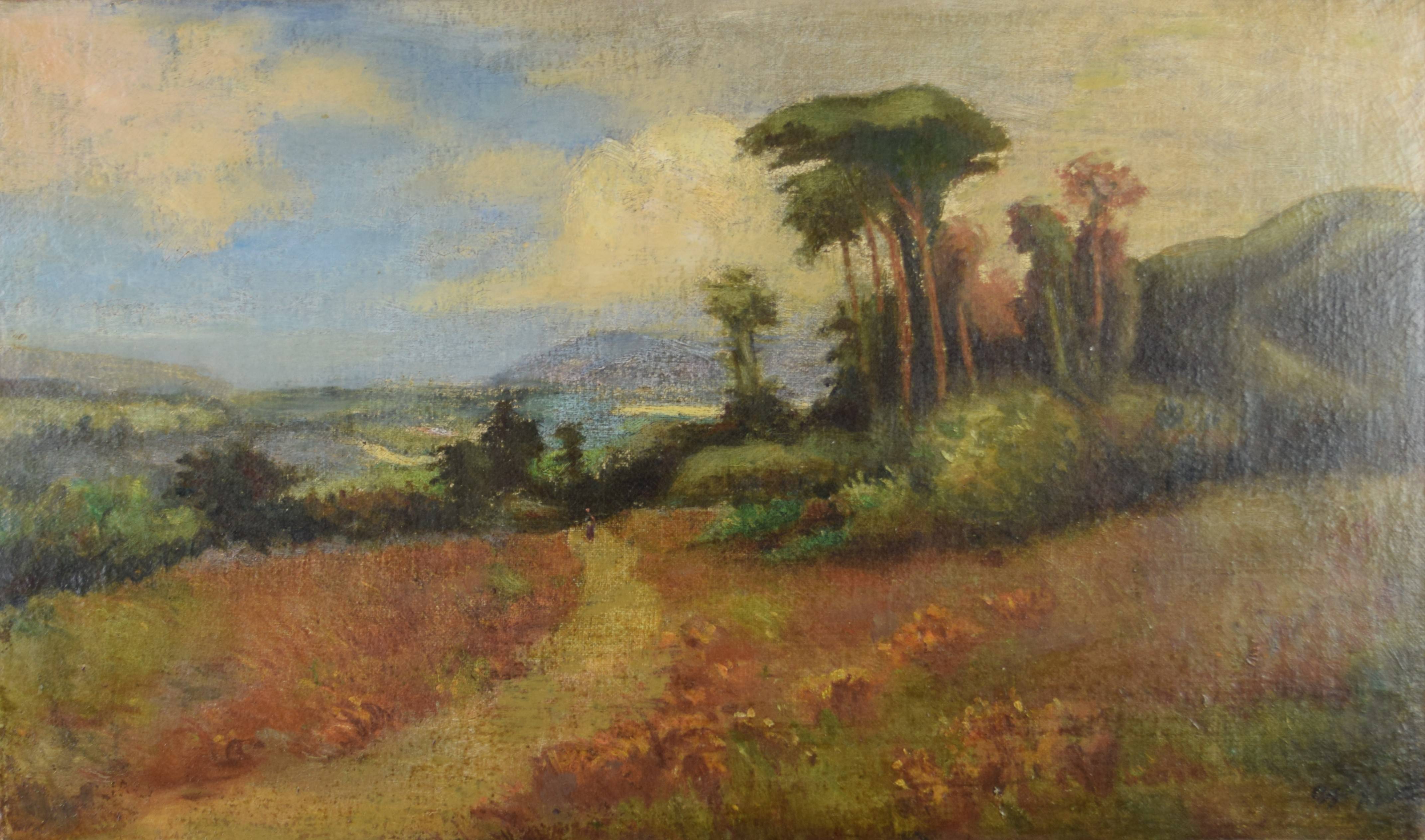 tableau Paysage californien  Keith William paysage  huile toile 19e siècle