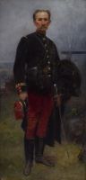 tableau Le militaire français    militaire,personnage  huile toile 1ère moitié 20e siècle