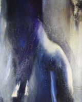 tableau Intimité Plas Henri mode,nu,moderne  huile toile 2ième moitié 20e siècle
