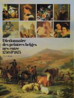 livre Dictionnaire des peintres Belges nés entre 1750 et       